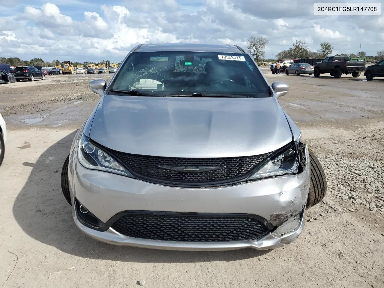 2020 Chrysler Pacifica Touring VIN: 2C4RC1FG5LR147708 Lot: 79538324