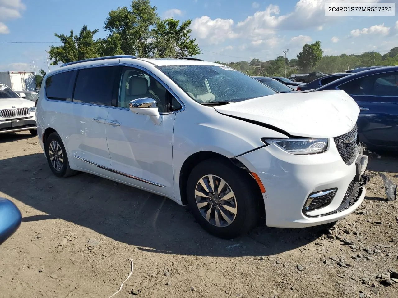 2021 Chrysler Pacifica Hybrid Limited VIN: 2C4RC1S72MR557325 Lot: 60281864