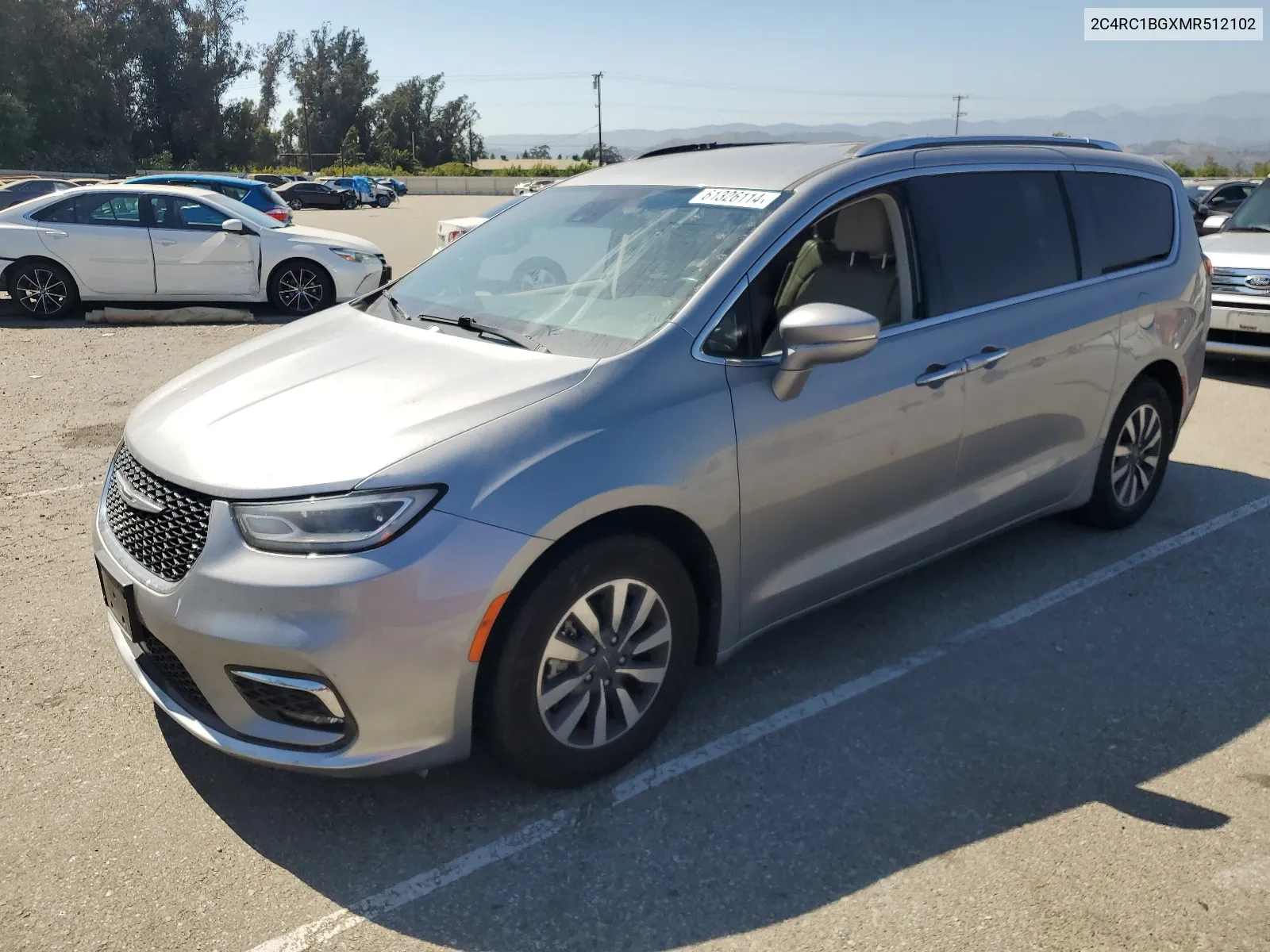 2021 Chrysler Pacifica Touring L VIN: 2C4RC1BGXMR512102 Lot: 61326114