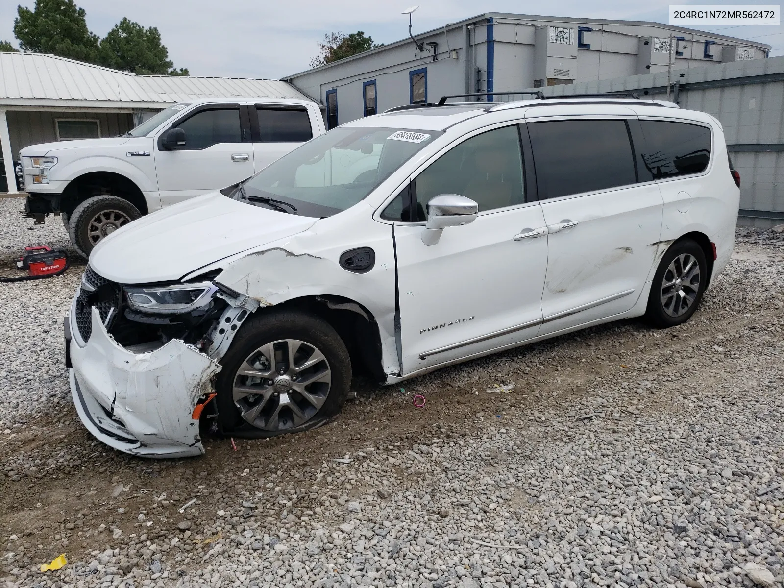 2021 Chrysler Pacifica Hybrid Pinnacle VIN: 2C4RC1N72MR562472 Lot: 66439884