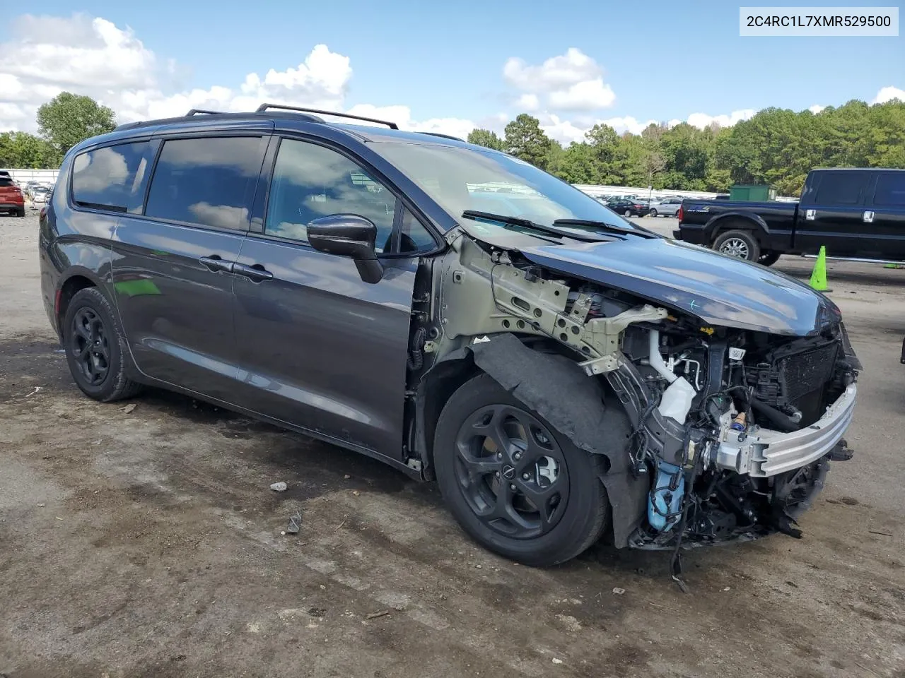 2021 Chrysler Pacifica Hybrid Touring L VIN: 2C4RC1L7XMR529500 Lot: 71275074