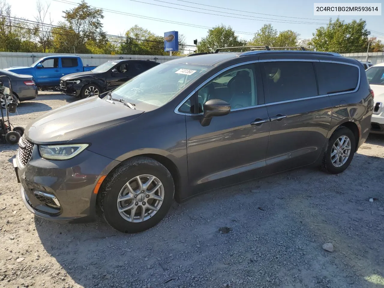 2021 Chrysler Pacifica Touring L VIN: 2C4RC1BG2MR593614 Lot: 74481364