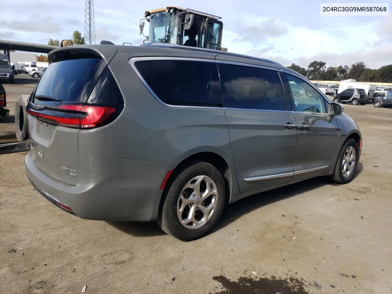 2021 Chrysler Pacifica Limited VIN: 2C4RC3GG9MR587068 Lot: 75527784