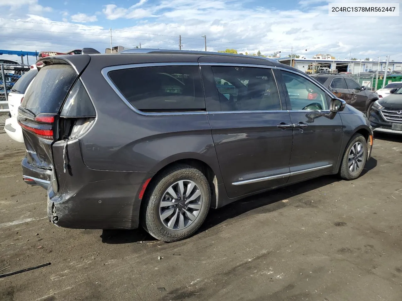 2021 Chrysler Pacifica Hybrid Limited VIN: 2C4RC1S78MR562447 Lot: 76713654