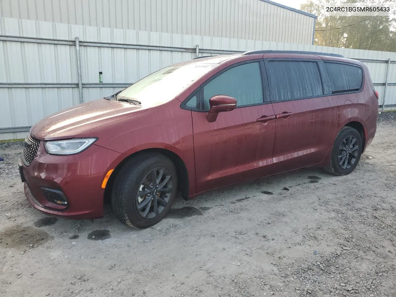 2021 Chrysler Pacifica Touring L VIN: 2C4RC1BG5MR605433 Lot: 78242464