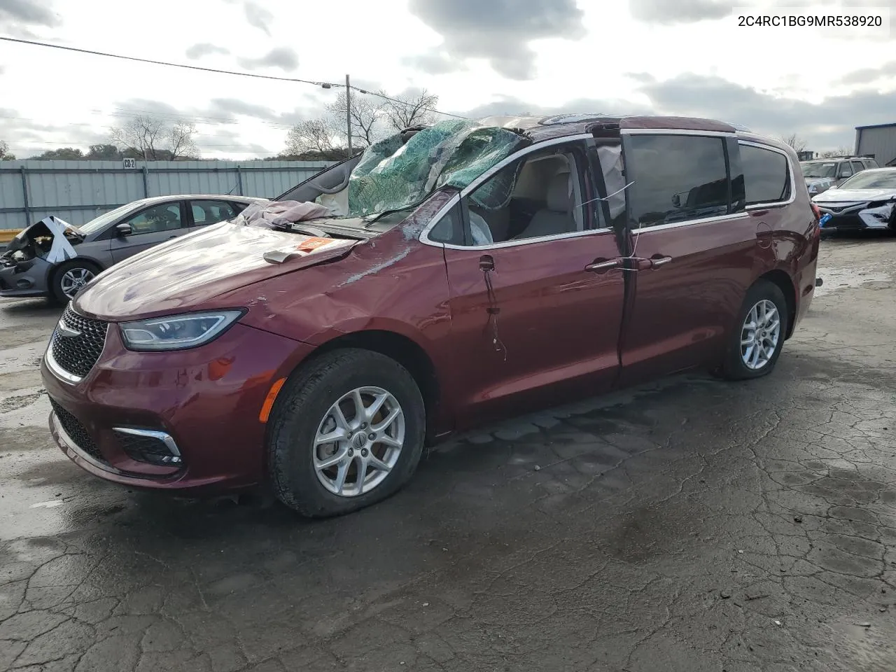 2021 Chrysler Pacifica Touring L VIN: 2C4RC1BG9MR538920 Lot: 78496654