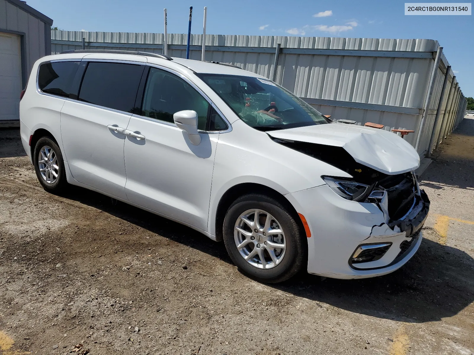 2C4RC1BG0NR131540 2022 Chrysler Pacifica Touring L