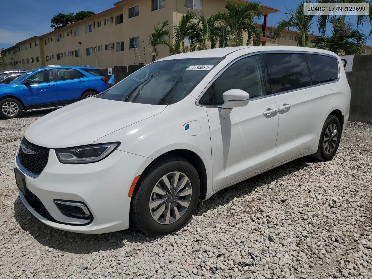 2022 Chrysler Pacifica Hybrid Touring L VIN: 2C4RC1L77NR129699 Lot: 61295094