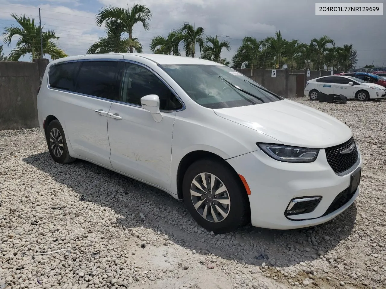 2022 Chrysler Pacifica Hybrid Touring L VIN: 2C4RC1L77NR129699 Lot: 61295094