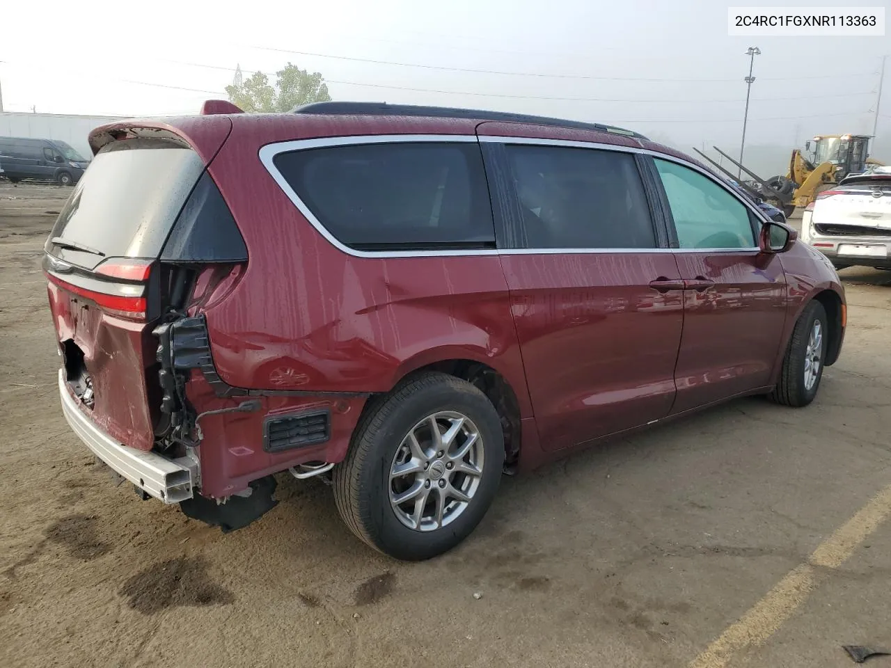 2C4RC1FGXNR113363 2022 Chrysler Pacifica Touring