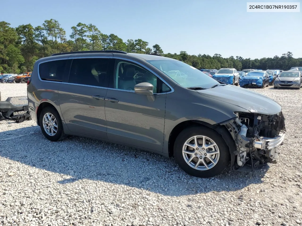 2022 Chrysler Pacifica Touring L VIN: 2C4RC1BG7NR190357 Lot: 71465494