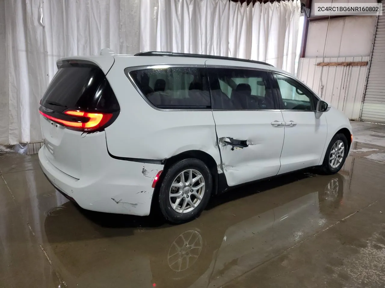 2022 Chrysler Pacifica Touring L VIN: 2C4RC1BG6NR160802 Lot: 72335514