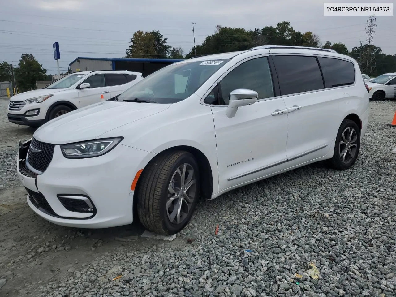 2022 Chrysler Pacifica Pinnacle VIN: 2C4RC3PG1NR164373 Lot: 73592164