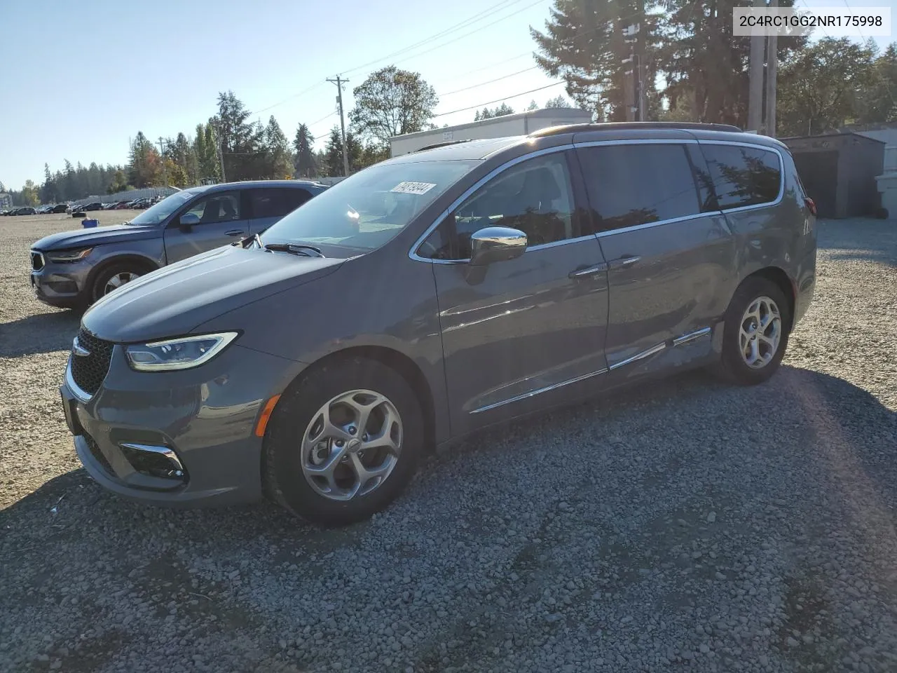 2022 Chrysler Pacifica Limited VIN: 2C4RC1GG2NR175998 Lot: 74819344