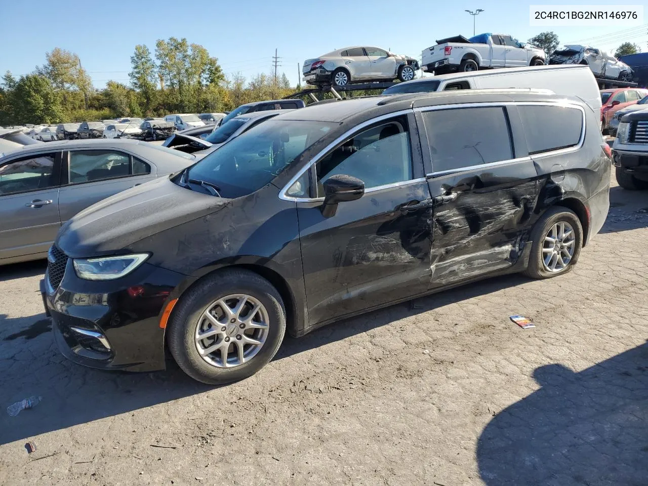 2022 Chrysler Pacifica Touring L VIN: 2C4RC1BG2NR146976 Lot: 75519914