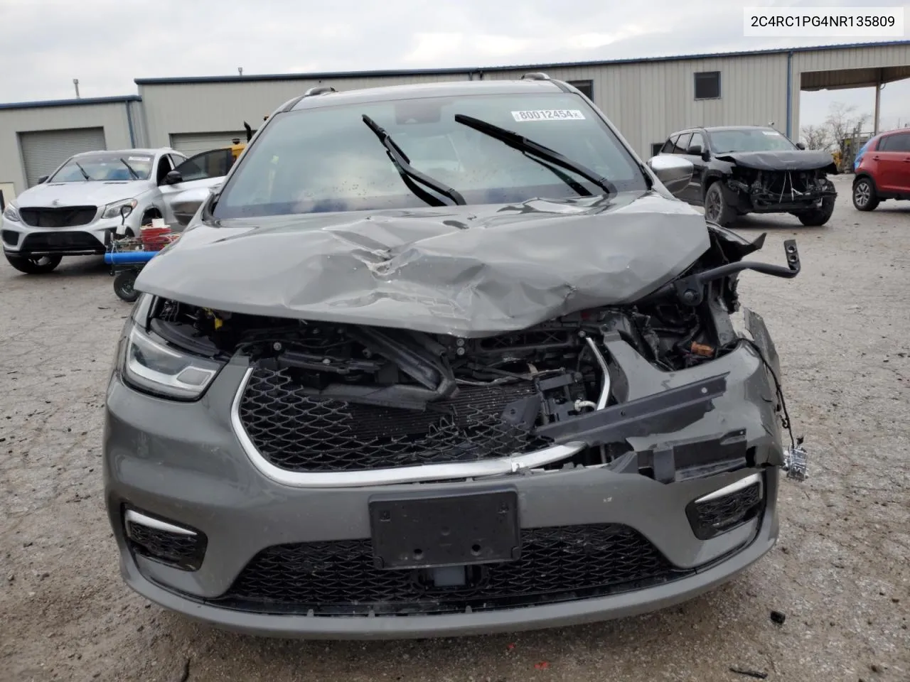 2022 Chrysler Pacifica Pinnacle VIN: 2C4RC1PG4NR135809 Lot: 80012454