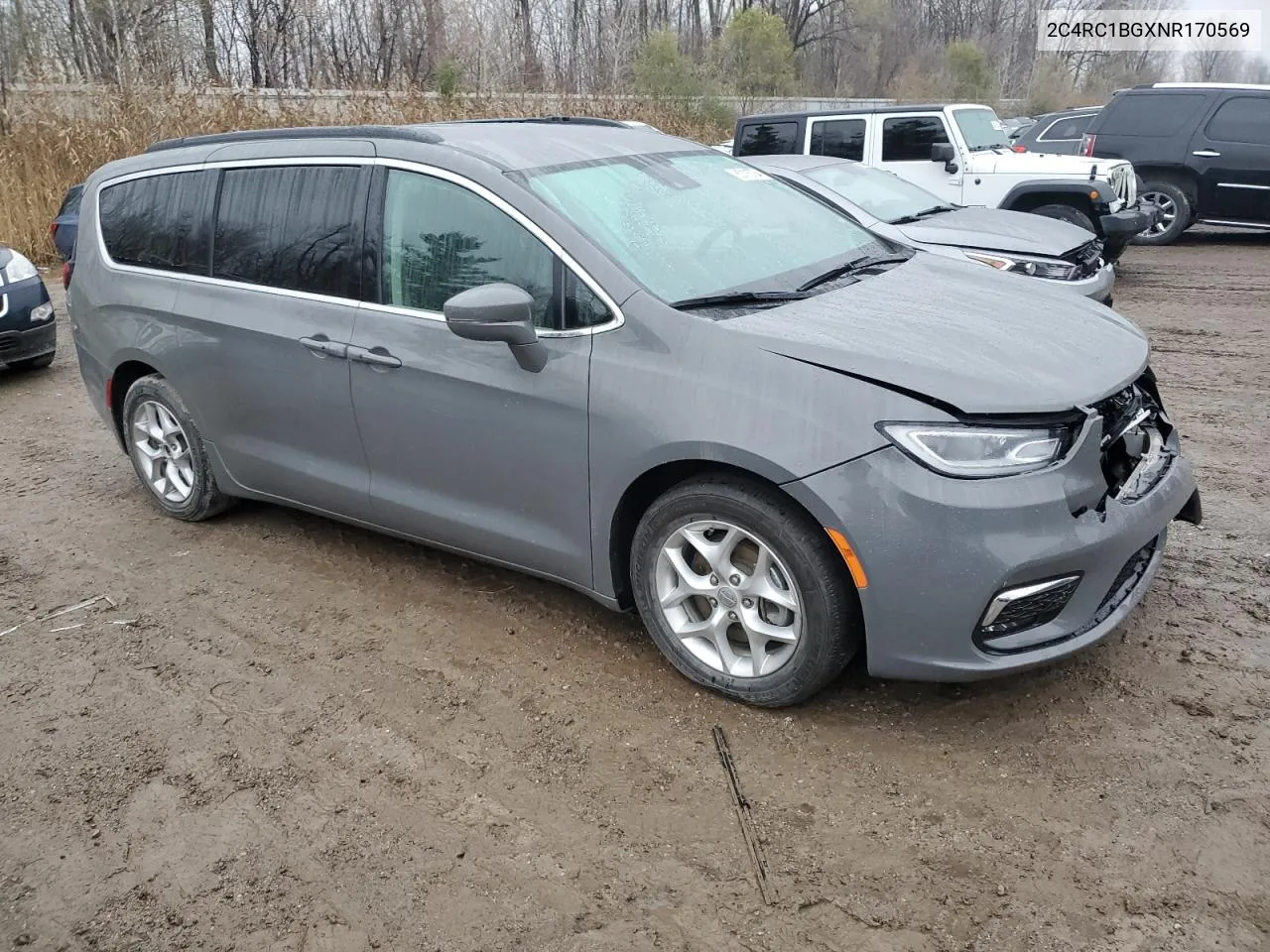 2022 Chrysler Pacifica Touring L VIN: 2C4RC1BGXNR170569 Lot: 80115784