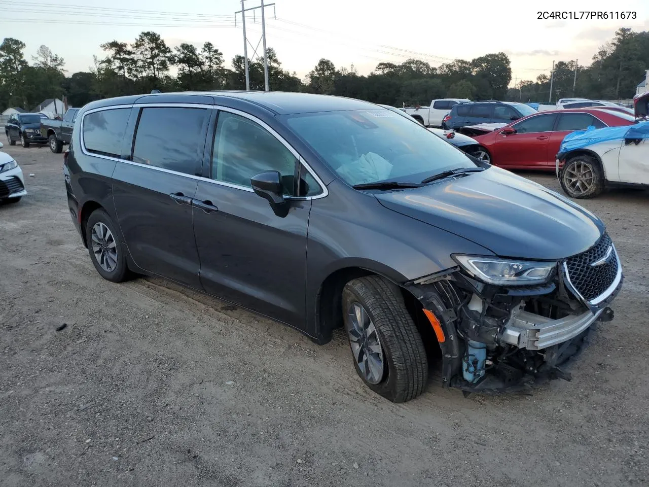 2023 Chrysler Pacifica Hybrid Touring L VIN: 2C4RC1L77PR611673 Lot: 79206774