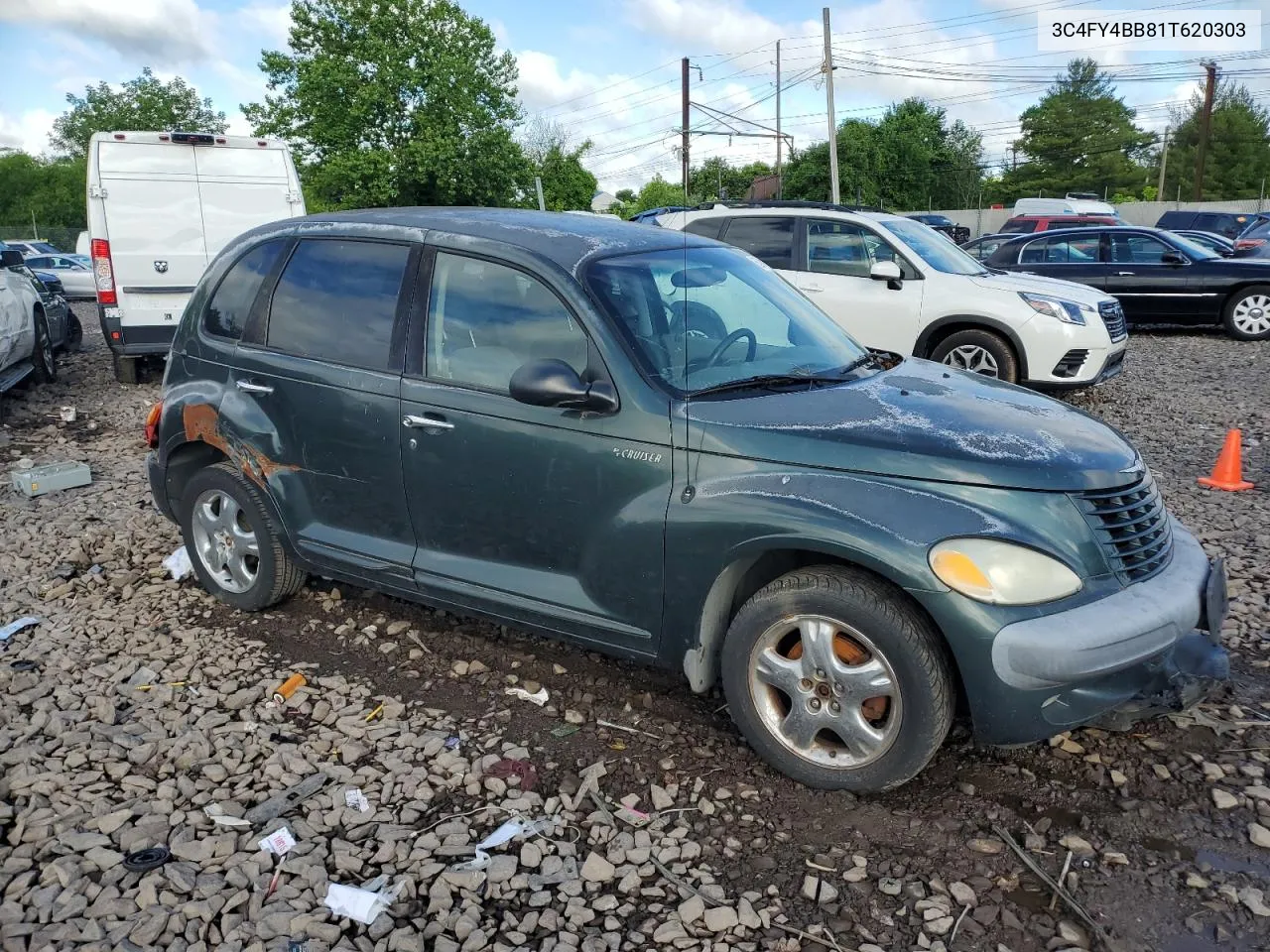 2001 Chrysler Pt Cruiser VIN: 3C4FY4BB81T620303 Lot: 60701164