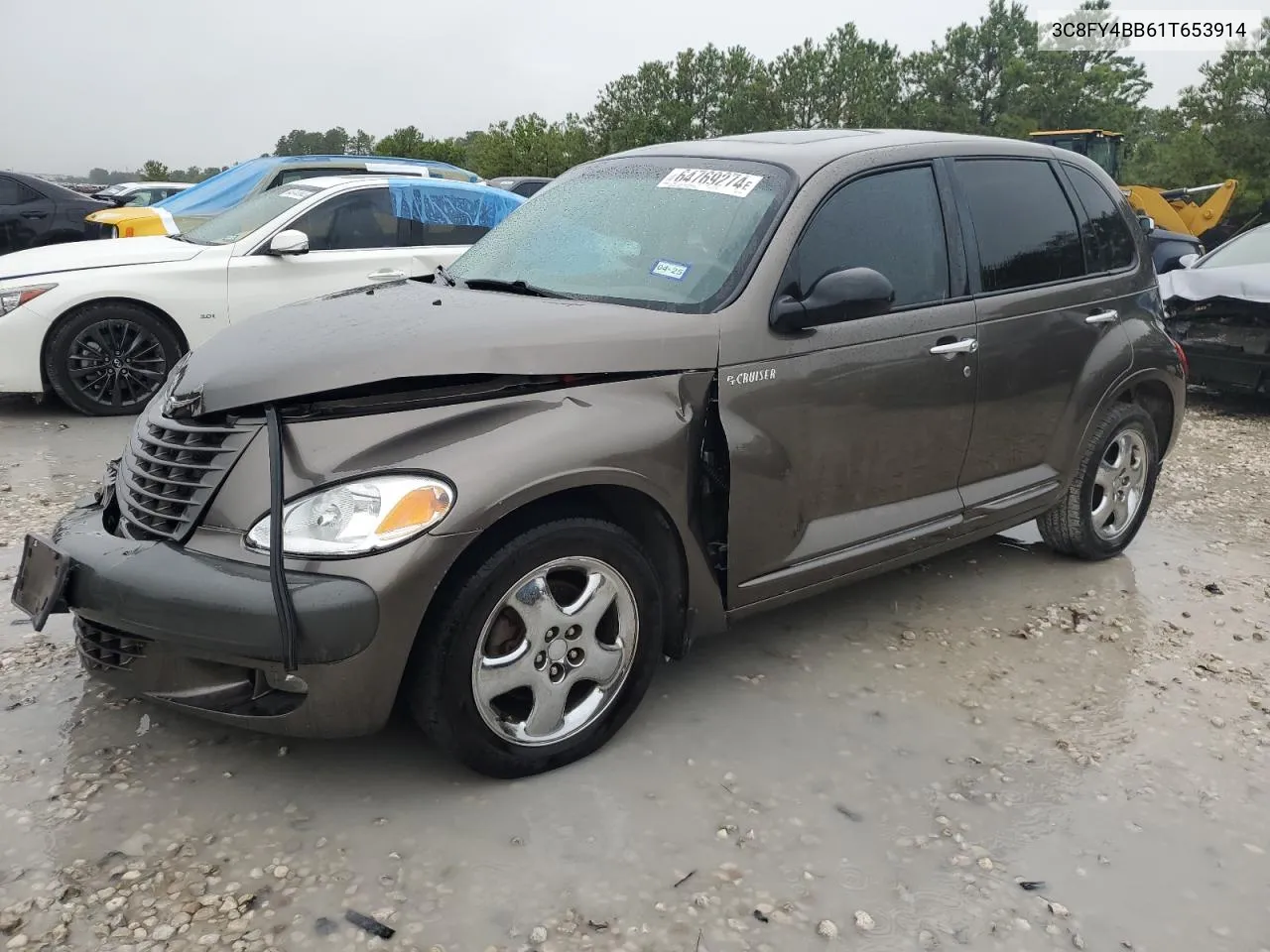 2001 Chrysler Pt Cruiser VIN: 3C8FY4BB61T653914 Lot: 64769274