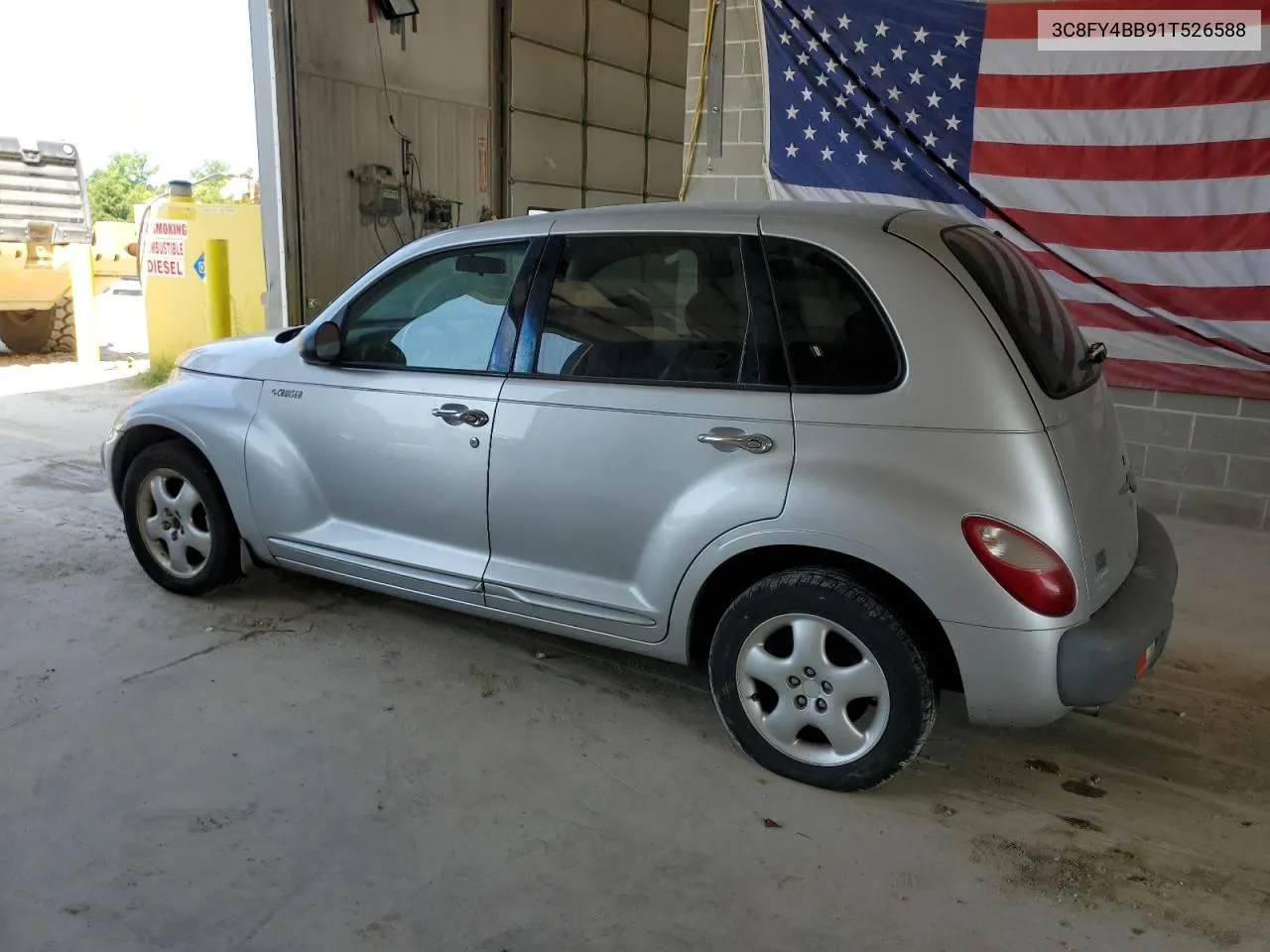 2001 Chrysler Pt Cruiser VIN: 3C8FY4BB91T526588 Lot: 67169024