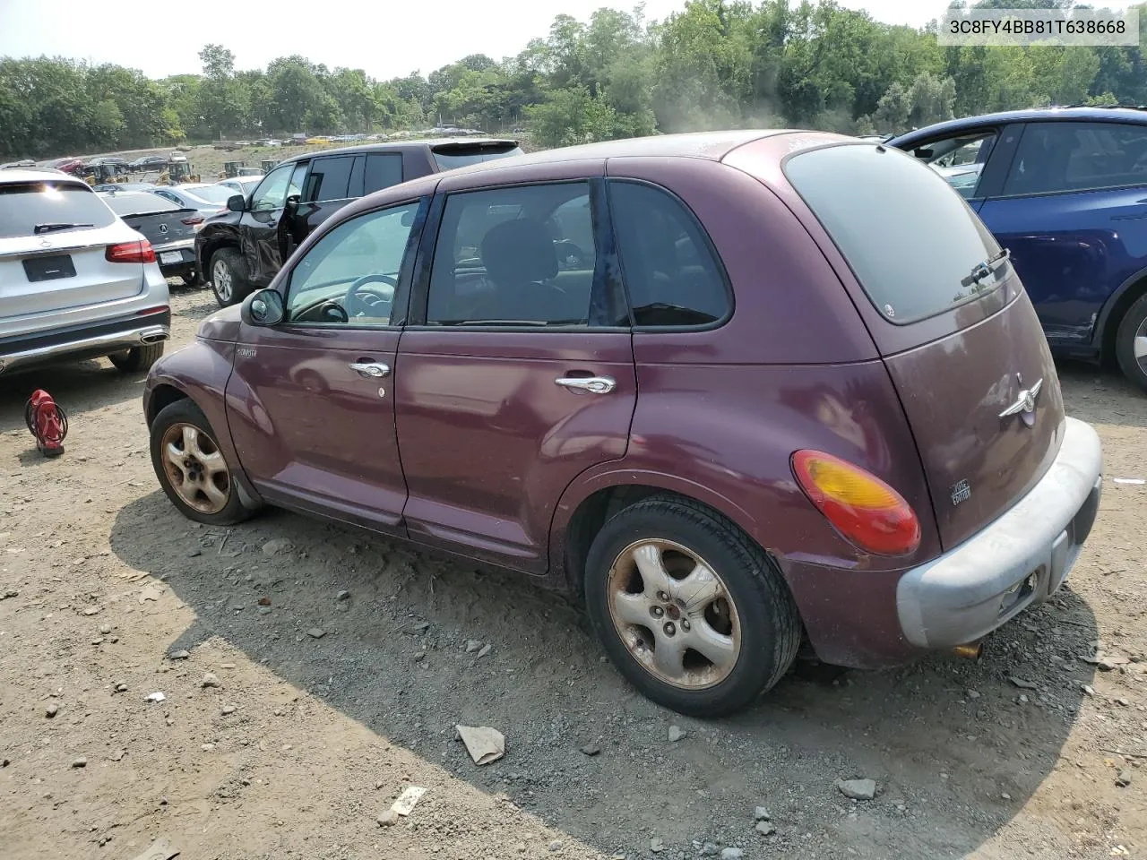 2001 Chrysler Pt Cruiser VIN: 3C8FY4BB81T638668 Lot: 67225594