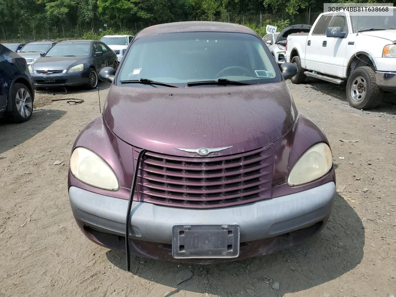 2001 Chrysler Pt Cruiser VIN: 3C8FY4BB81T638668 Lot: 67225594