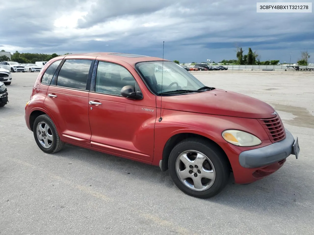 2001 Chrysler Pt Cruiser VIN: 3C8FY4BBX1T321278 Lot: 70222654