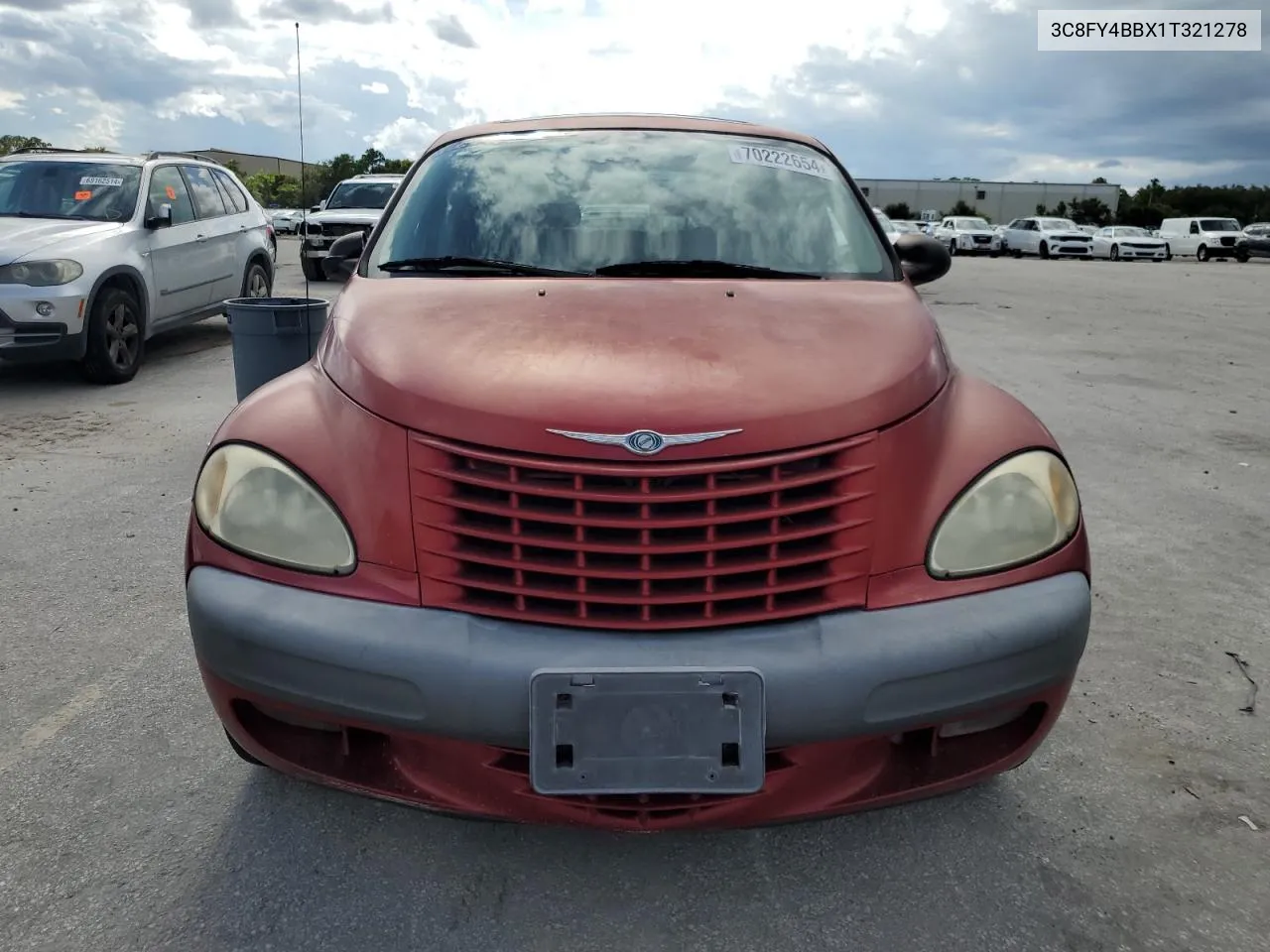 2001 Chrysler Pt Cruiser VIN: 3C8FY4BBX1T321278 Lot: 70222654