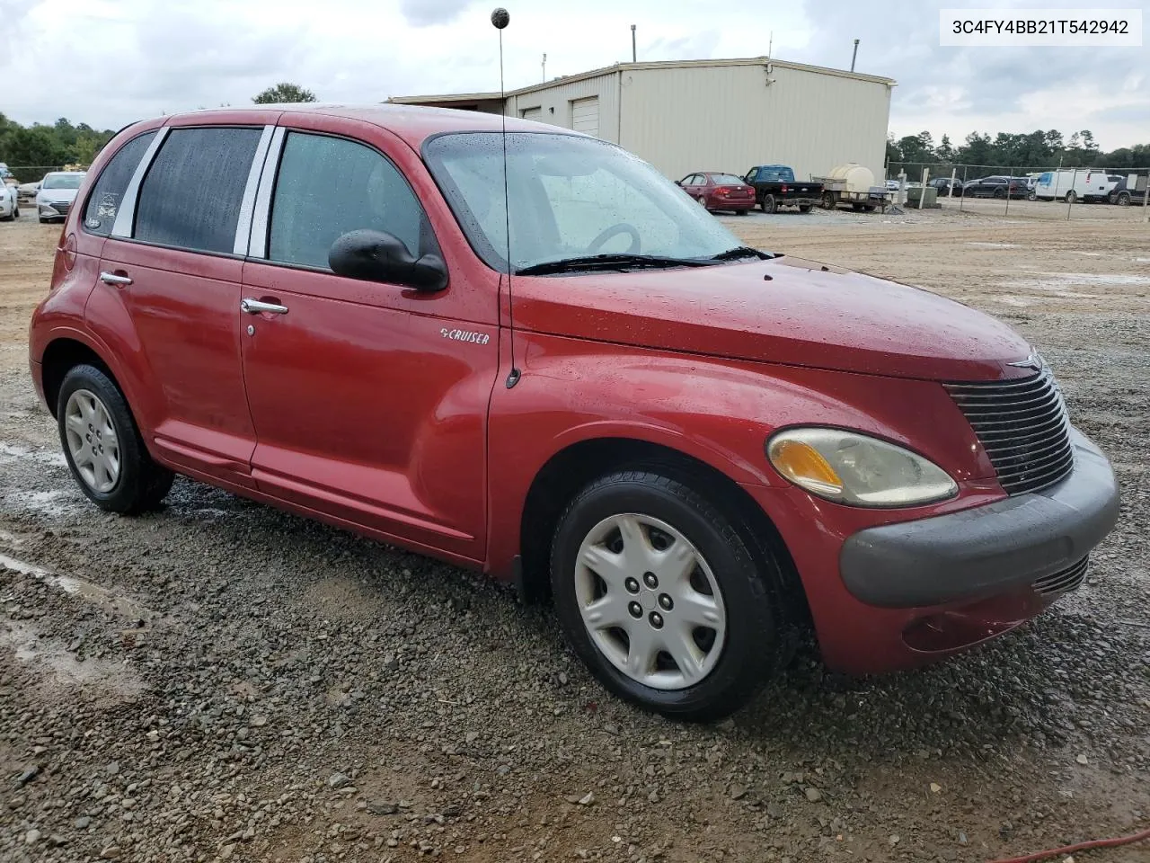 2001 Chrysler Pt Cruiser VIN: 3C4FY4BB21T542942 Lot: 73235754