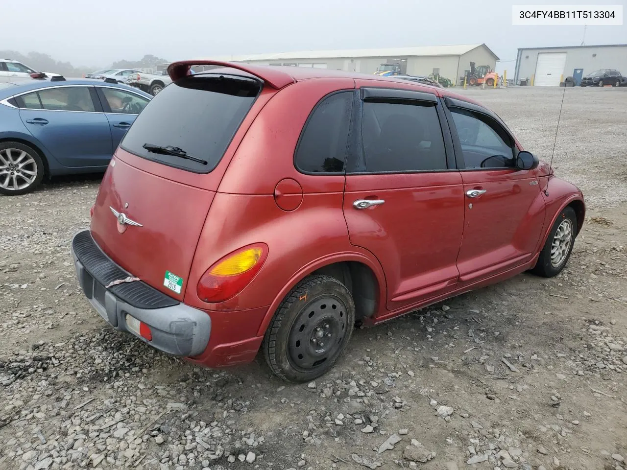 2001 Chrysler Pt Cruiser VIN: 3C4FY4BB11T513304 Lot: 74301164