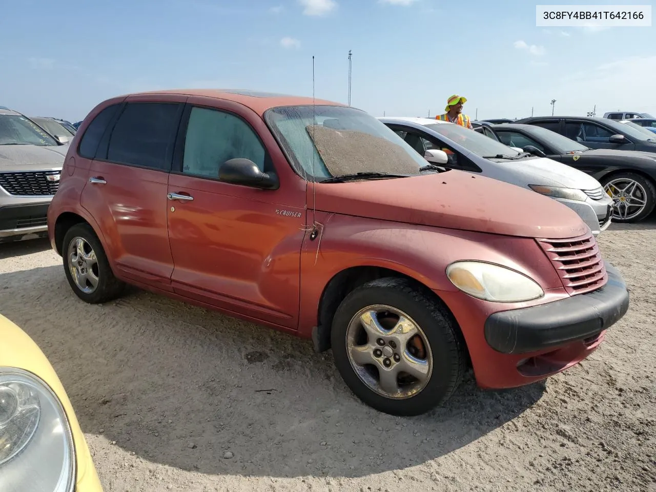 2001 Chrysler Pt Cruiser VIN: 3C8FY4BB41T642166 Lot: 75164104