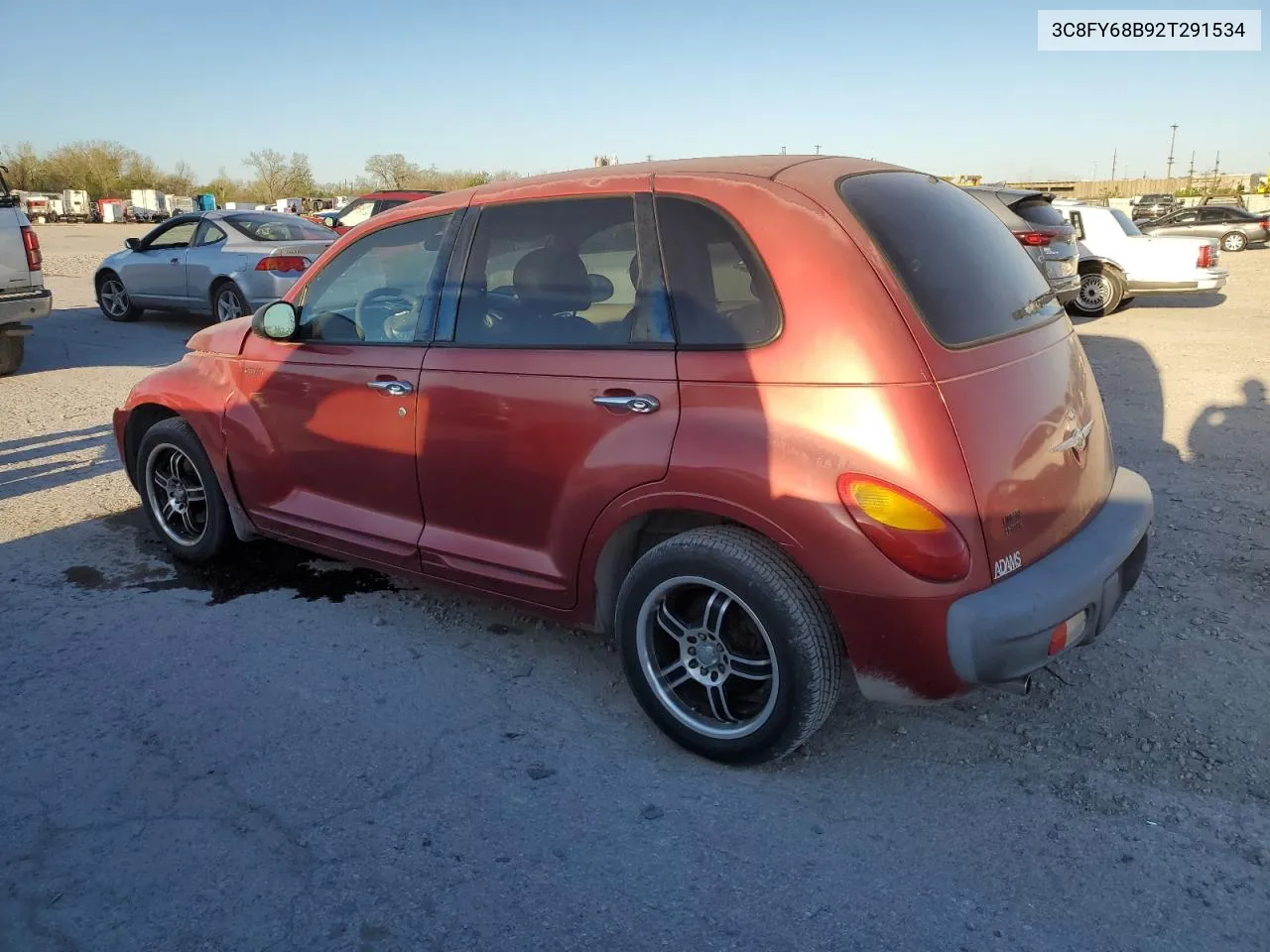 2002 Chrysler Pt Cruiser Limited VIN: 3C8FY68B92T291534 Lot: 50810214