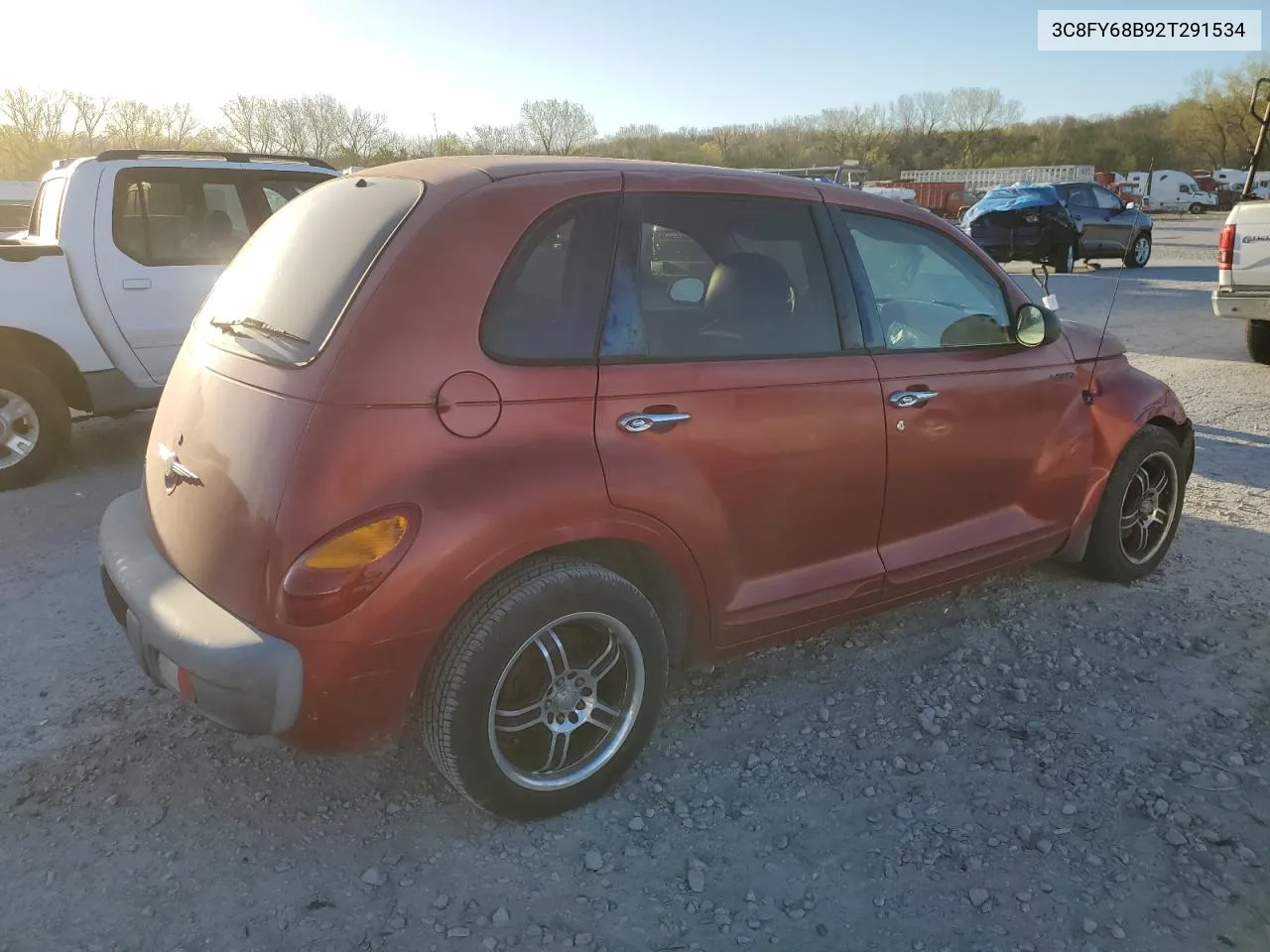 2002 Chrysler Pt Cruiser Limited VIN: 3C8FY68B92T291534 Lot: 50810214