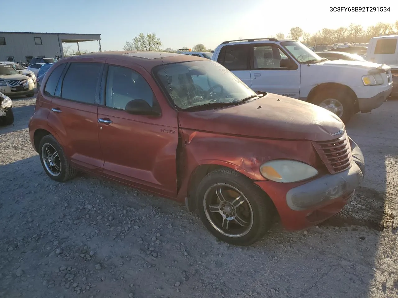 2002 Chrysler Pt Cruiser Limited VIN: 3C8FY68B92T291534 Lot: 50810214