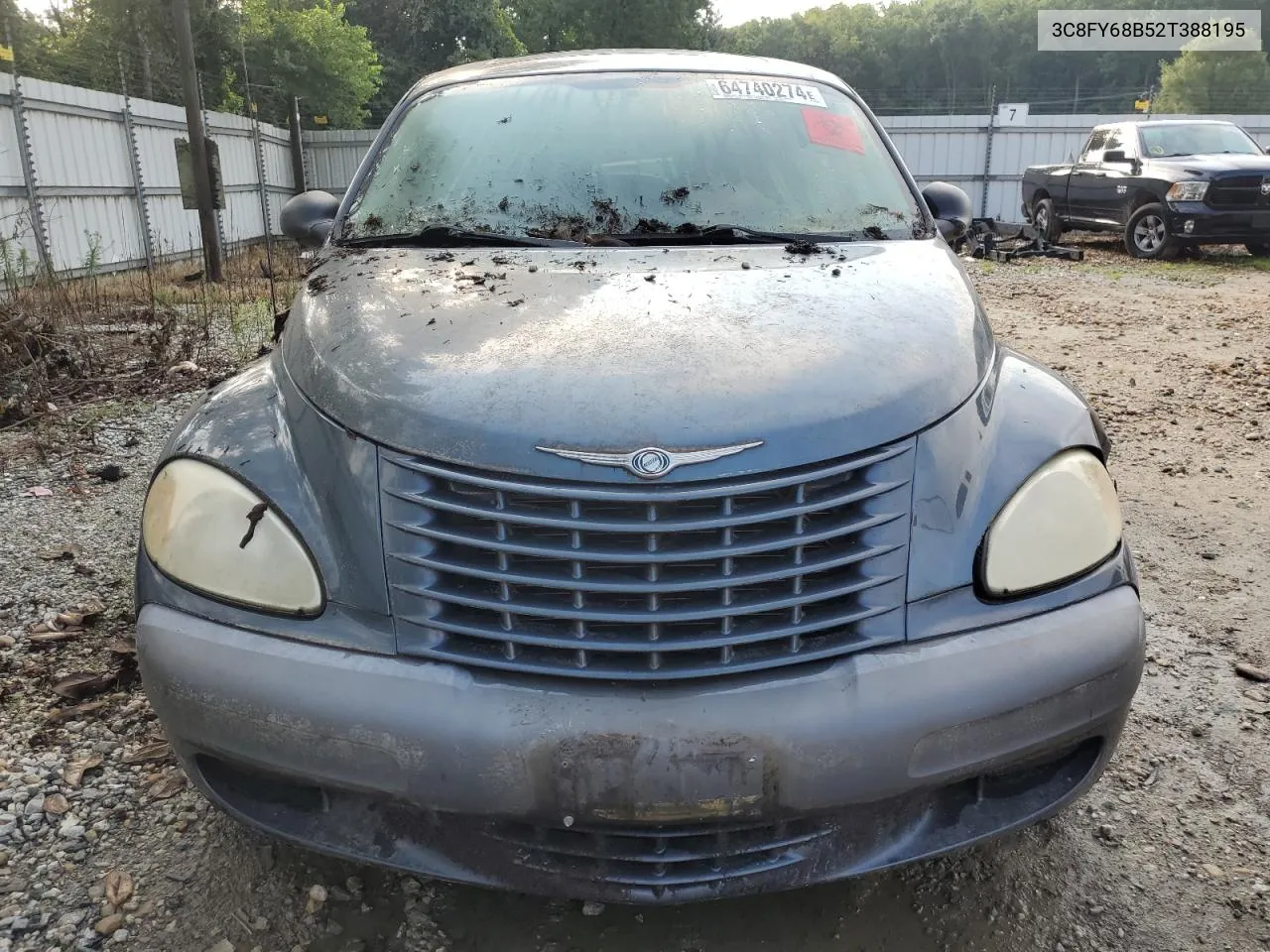 2002 Chrysler Pt Cruiser Limited VIN: 3C8FY68B52T388195 Lot: 64740274