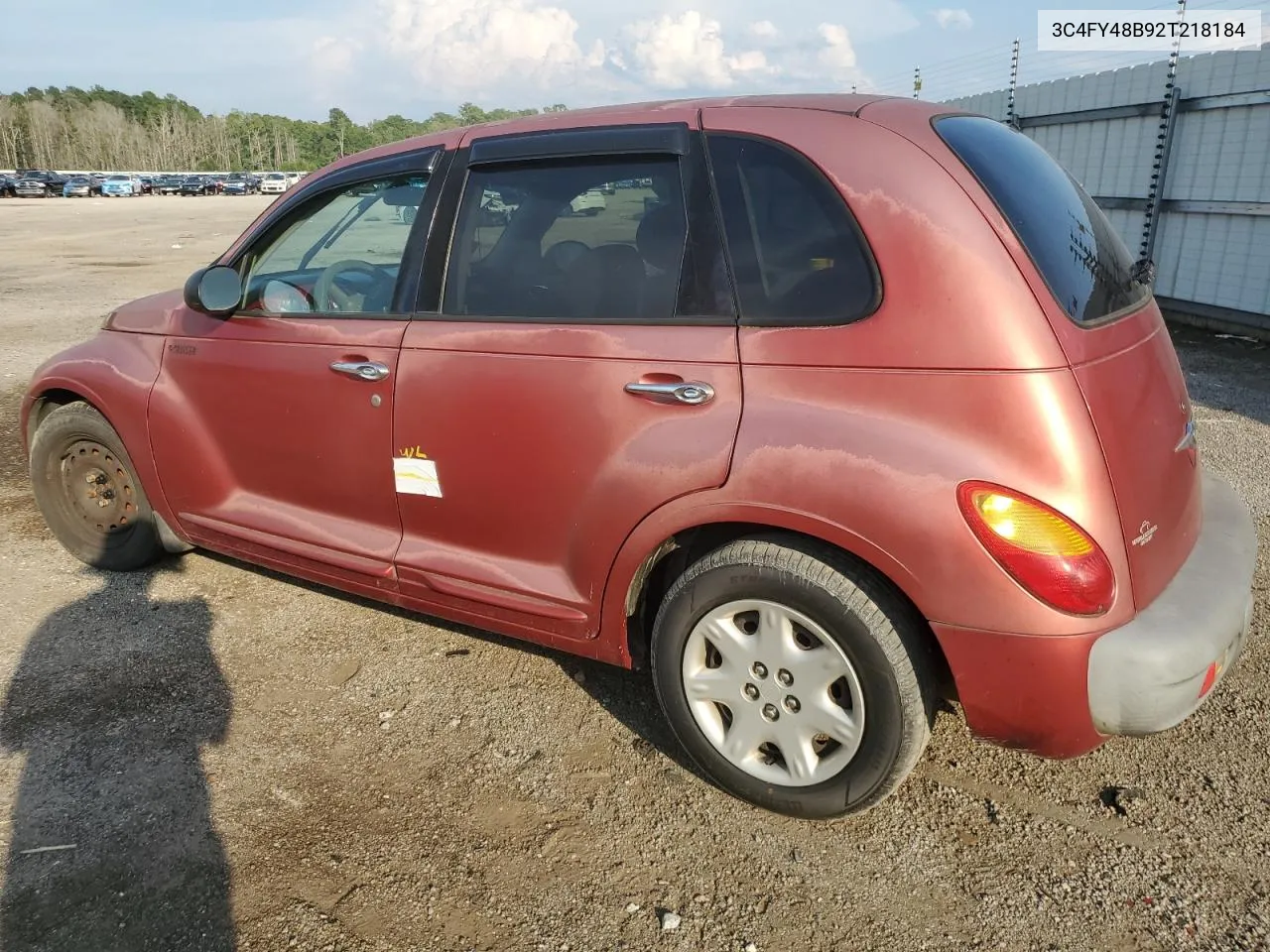 2002 Chrysler Pt Cruiser Classic VIN: 3C4FY48B92T218184 Lot: 67094464