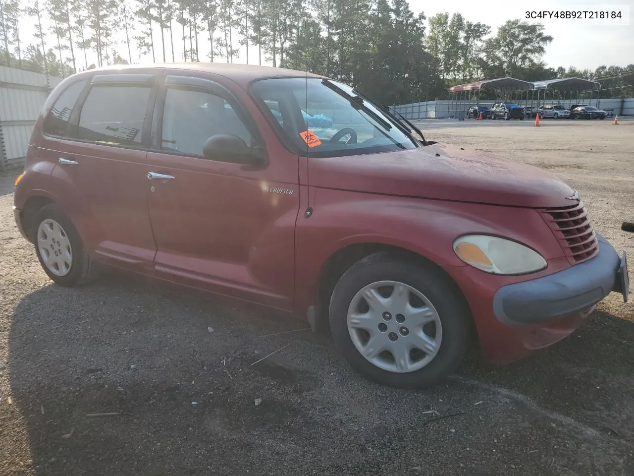 2002 Chrysler Pt Cruiser Classic VIN: 3C4FY48B92T218184 Lot: 67094464