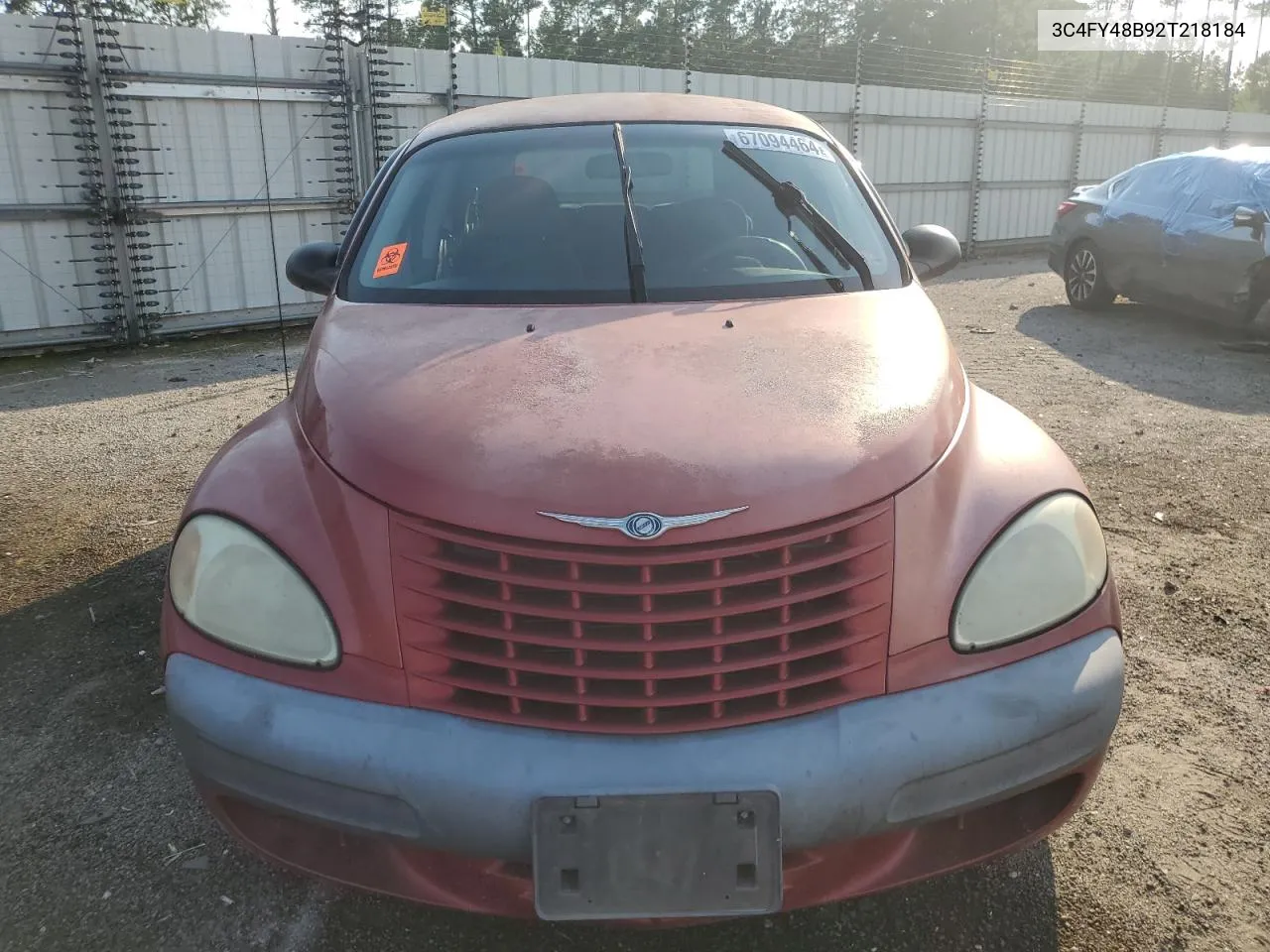 2002 Chrysler Pt Cruiser Classic VIN: 3C4FY48B92T218184 Lot: 67094464