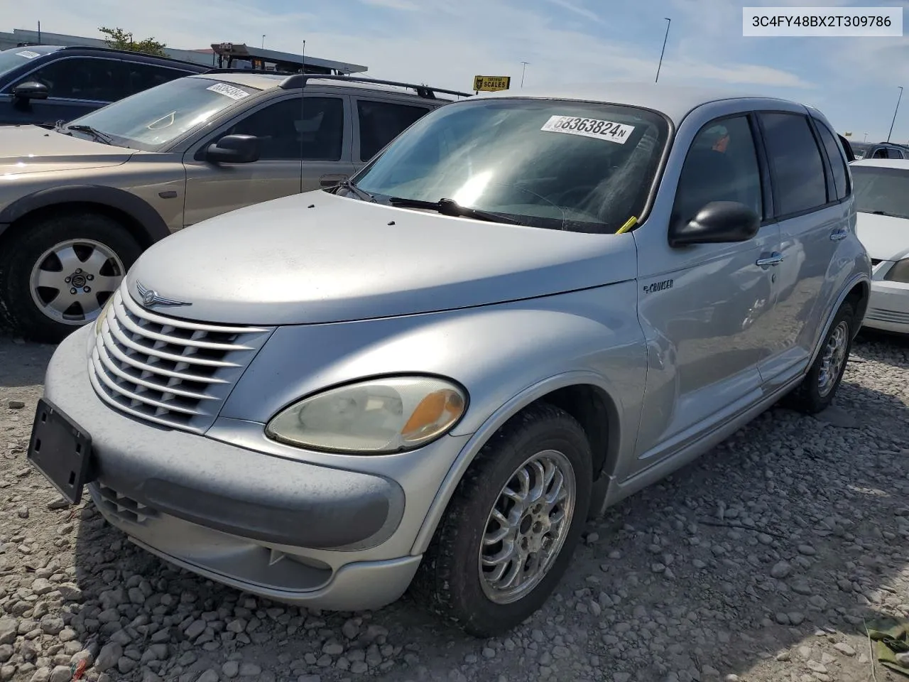 2002 Chrysler Pt Cruiser Classic VIN: 3C4FY48BX2T309786 Lot: 68363824