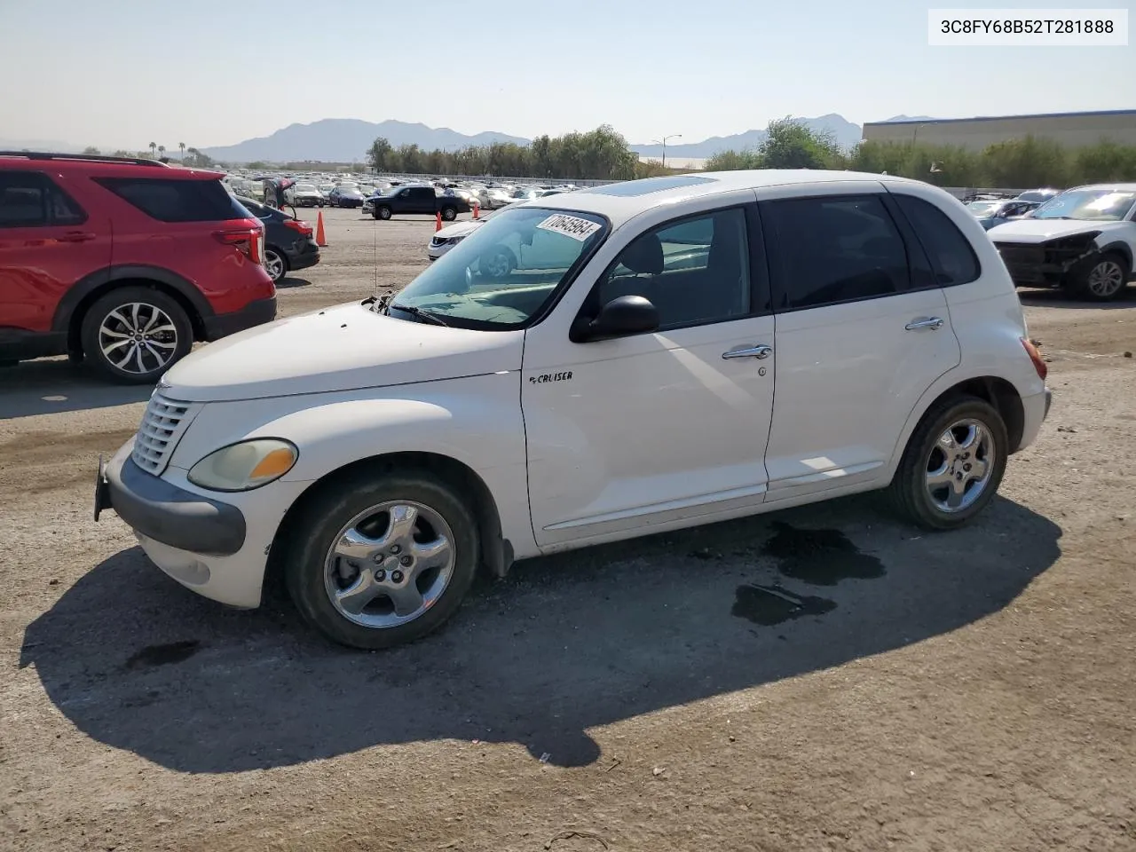 2002 Chrysler Pt Cruiser Limited VIN: 3C8FY68B52T281888 Lot: 70645964