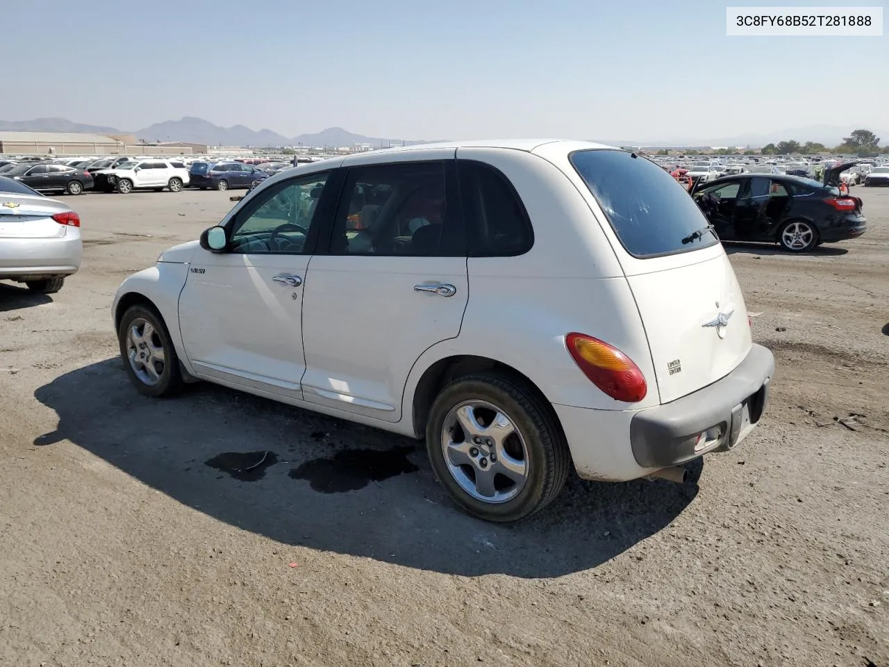 2002 Chrysler Pt Cruiser Limited VIN: 3C8FY68B52T281888 Lot: 70645964