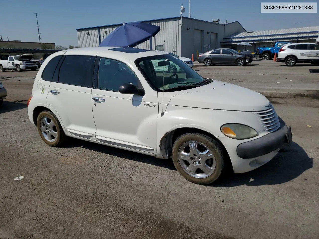 2002 Chrysler Pt Cruiser Limited VIN: 3C8FY68B52T281888 Lot: 70645964