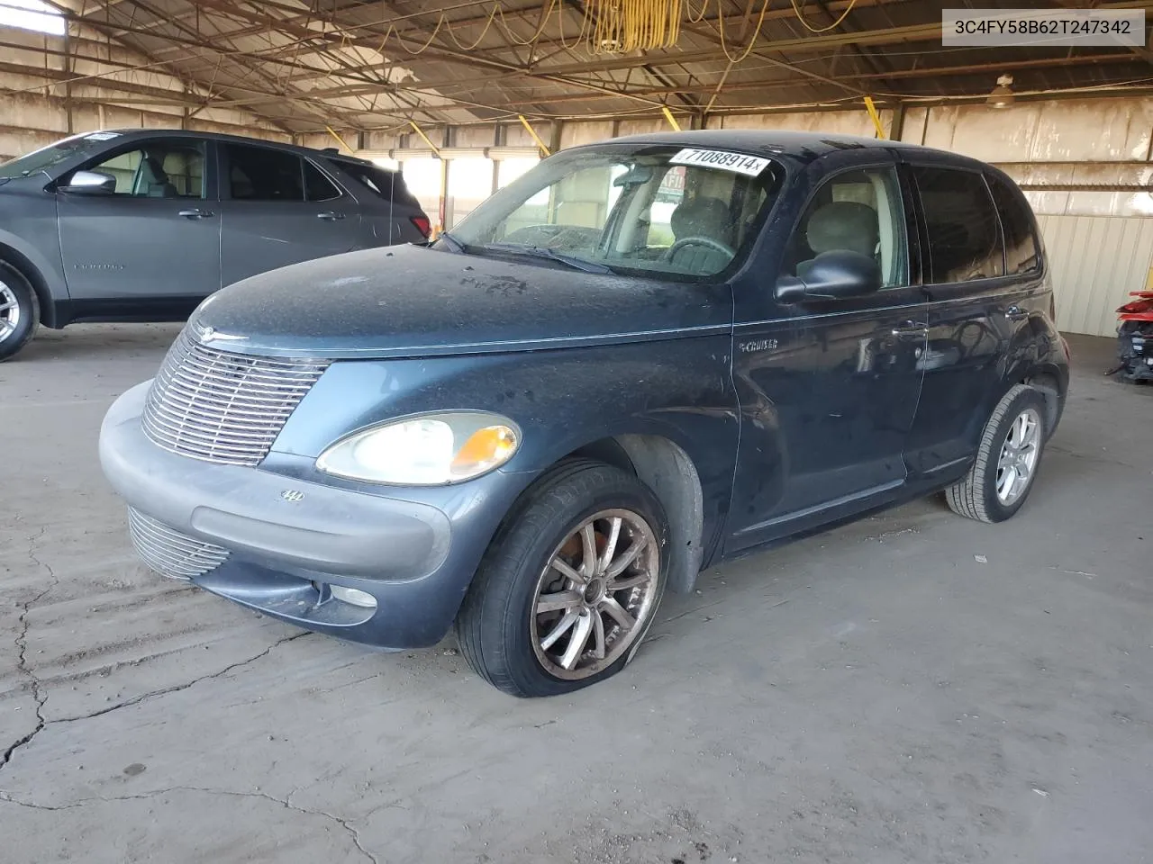 2002 Chrysler Pt Cruiser Touring VIN: 3C4FY58B62T247342 Lot: 71088914