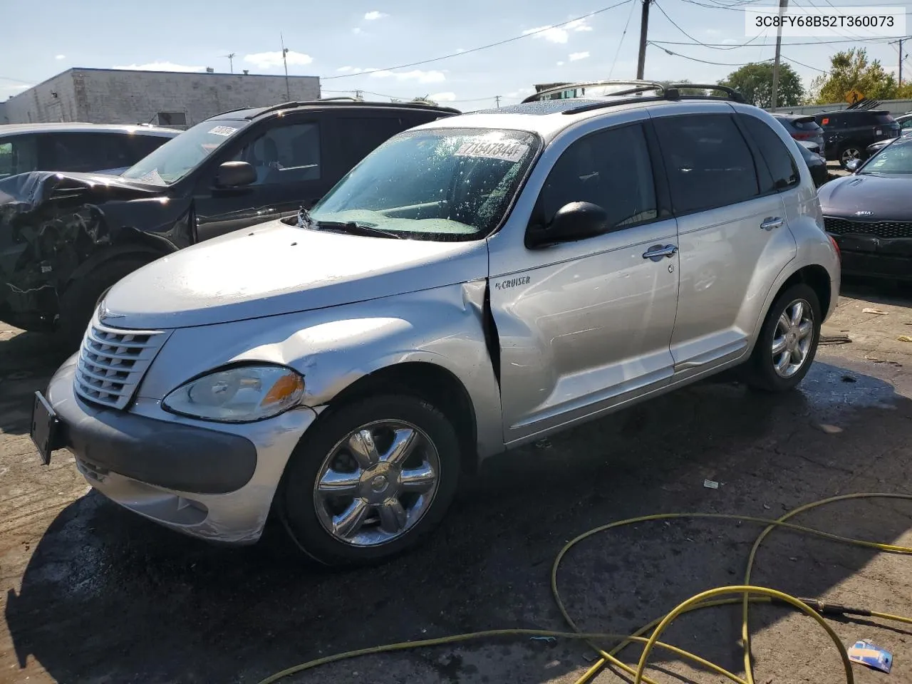 2002 Chrysler Pt Cruiser Limited VIN: 3C8FY68B52T360073 Lot: 71547344