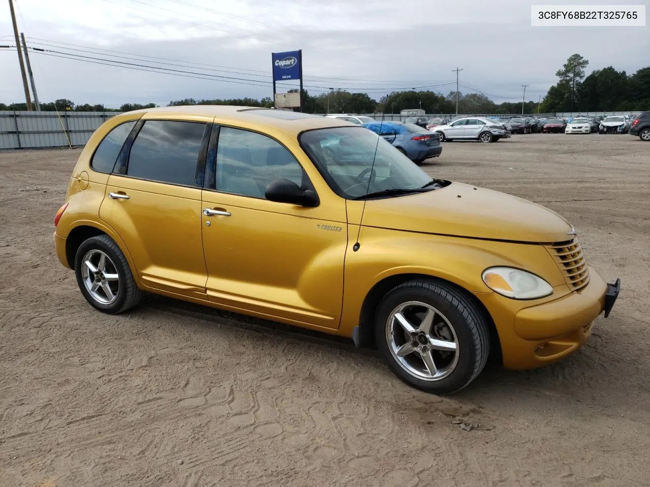 2002 Chrysler Pt Cruiser Limited VIN: 3C8FY68B22T325765 Lot: 75919974