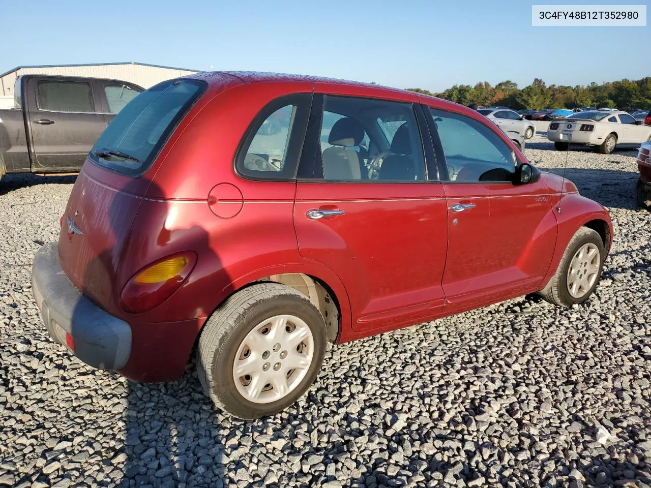 2002 Chrysler Pt Cruiser Classic VIN: 3C4FY48B12T352980 Lot: 77355494