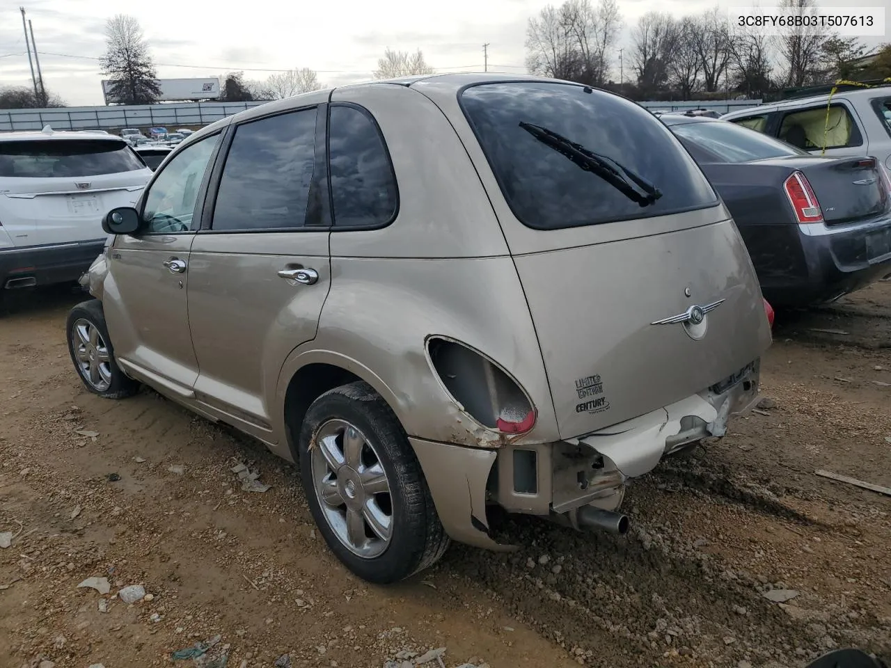 2003 Chrysler Pt Cruiser Limited VIN: 3C8FY68B03T507613 Lot: 39382844