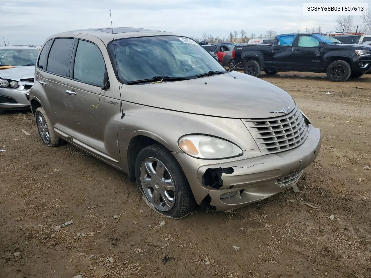 2003 Chrysler Pt Cruiser Limited VIN: 3C8FY68B03T507613 Lot: 39382844