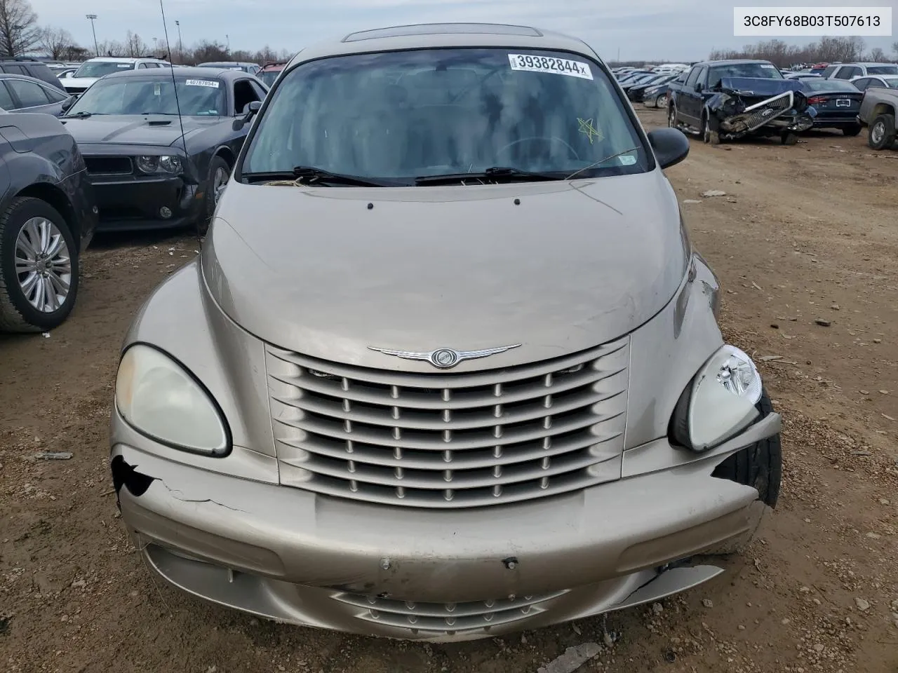 2003 Chrysler Pt Cruiser Limited VIN: 3C8FY68B03T507613 Lot: 39382844